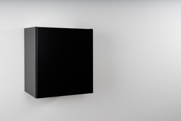 Stengel Hängeschrank Classic HSCL 50 schwarz geschlossen