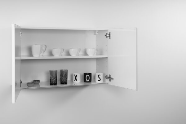 Hängeschrank Classic HSCL 90 weiß offen
