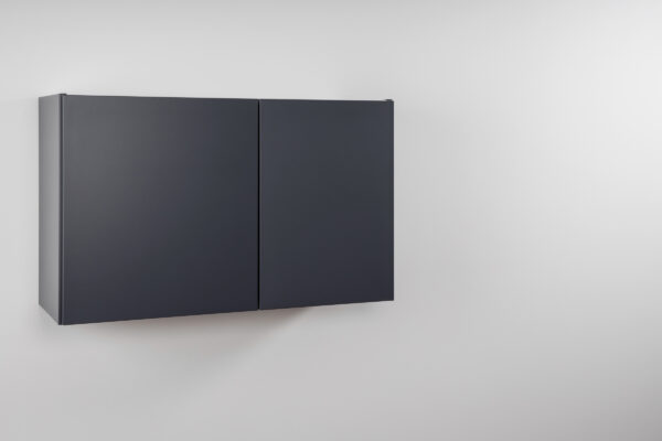 Hängeschrank Classic HSCL 90 grau geschlossen