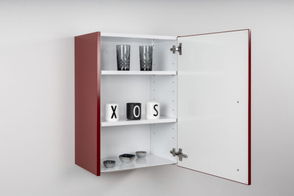 Stengel Hängeschrank Classic HSCL 50 rot offen