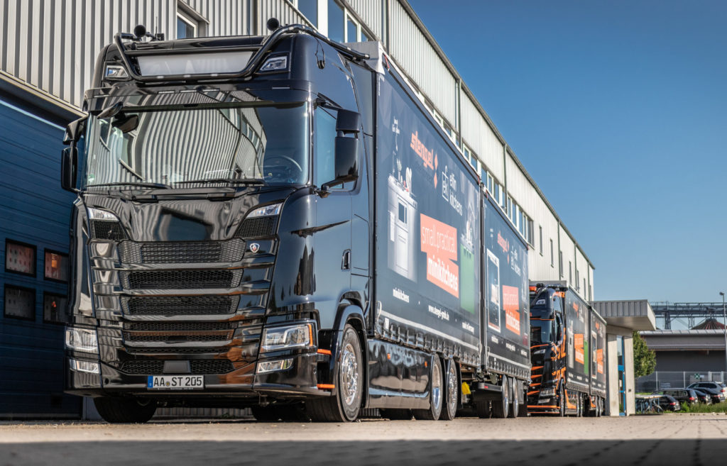 Stengel Truck Auslieferung Küchen