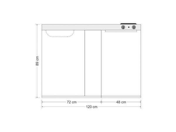 Abmessungen Easyline ME 120