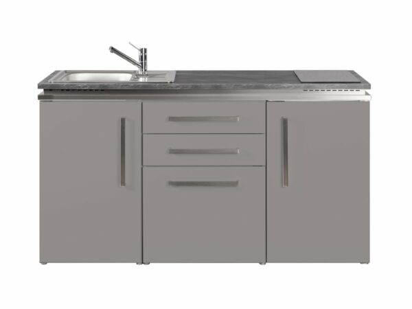 Pantry Metallküche MD 160 Designline Edelstahl