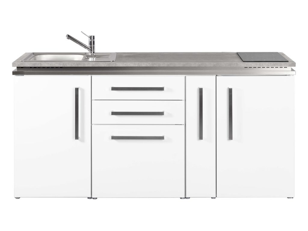 Weiße Miniküche Designline MD 180 A Stengel