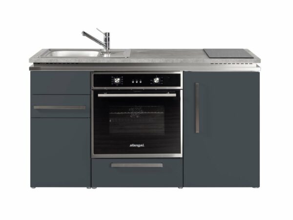 Miniküche Stengel Designline MDB 150 grau