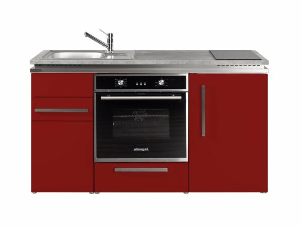Miniküche Stengel Designline MDB 150 rot
