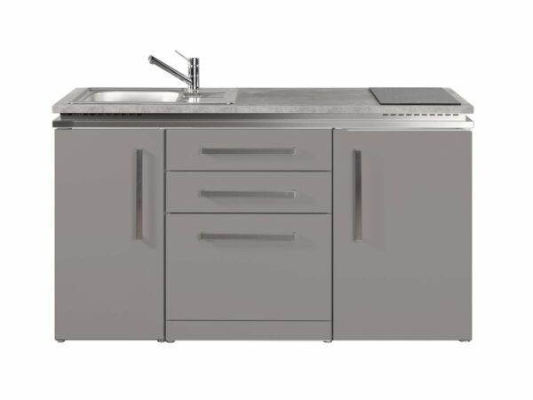 Miniküche Stengel Designline MDGS 150 Edelstahl