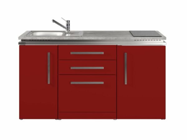 Miniküche Stengel Designline MDGS 150 rot