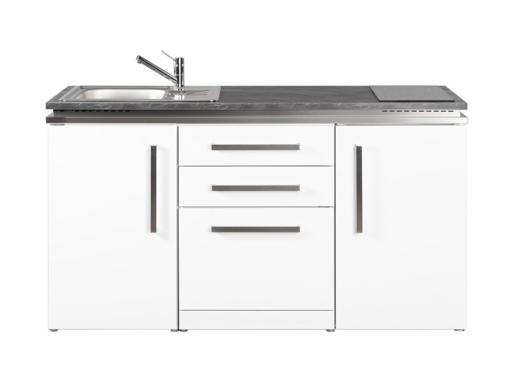 Miniküche Designline MDGS 160 Stengel weiß
