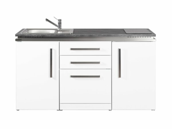 Miniküche Designline MDGS 160 Stengel weiß