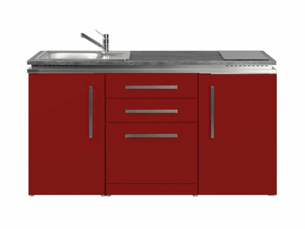 Miniküche Designline MDGS 160 Stengel rot