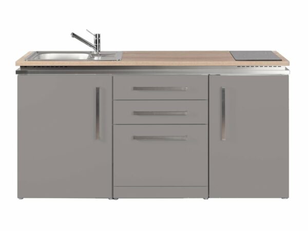Metallküche Designline MDGS 170 grau Stengel