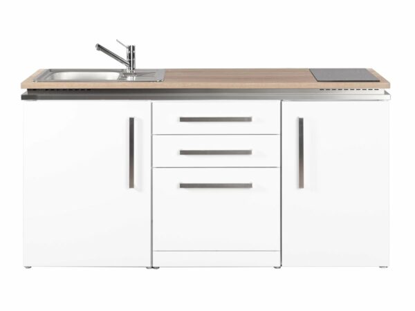 Metallküche Designline MDGS 170 Stengel weiß