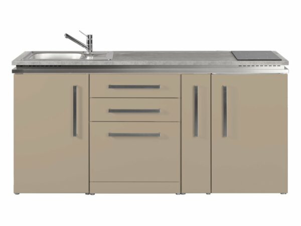 Miniküche Designline MDGS 180 A sand mit Geschirrspüler
