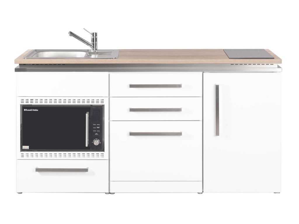 Pantryküche weiß Stengel MDGSMOS 170 Metall
