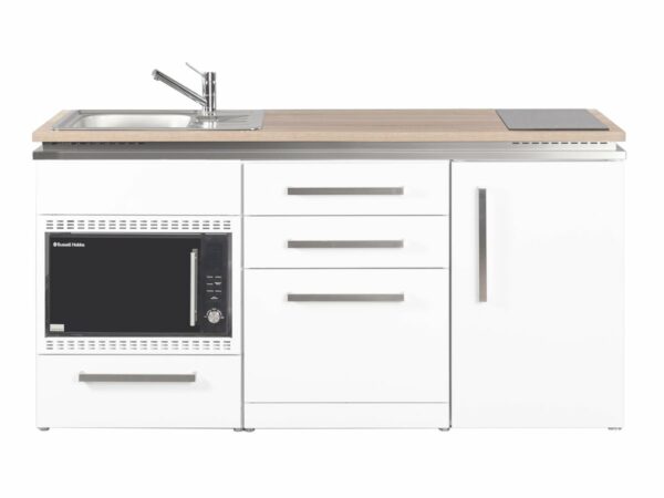 Pantryküche weiß Stengel MDGSMOS 170 Metall