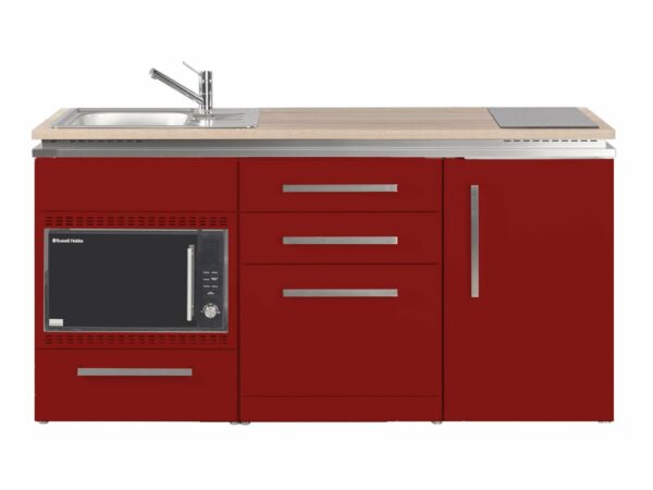 Pantryküche rot Stengel MDGSMOS 170 Metall