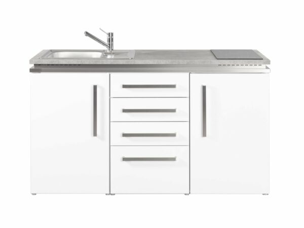 Küche Stengel weiß Miniküche Designline MDS4 150