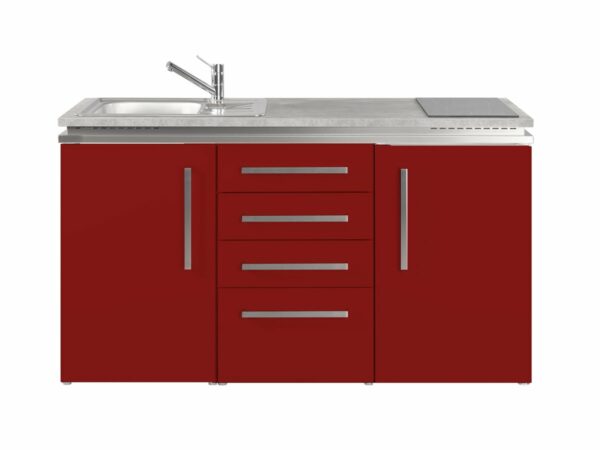 Miniküche Stengel Designline MDS4 150 rot