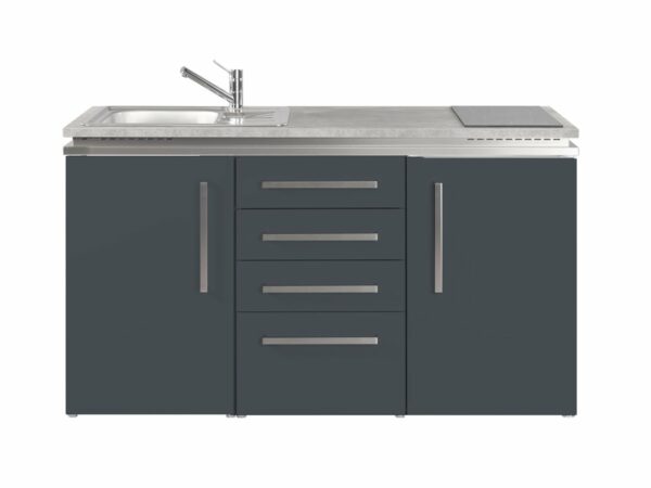 Miniküche Stengel Designline MDS4 150 schiefer