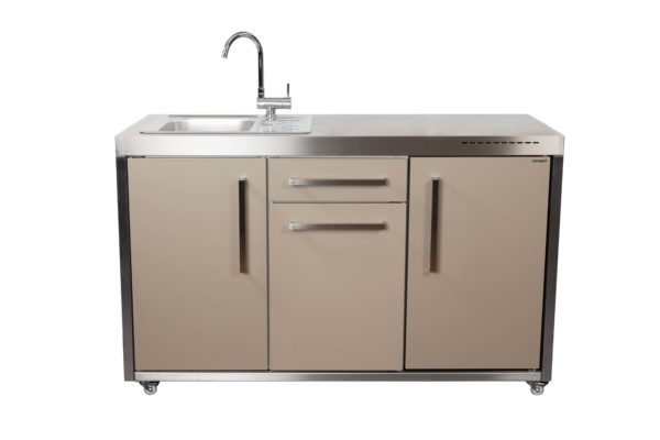 Outdoorküche Stengel sand mit Kühlschrank