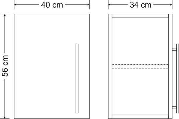 Hängeschrank Premiumline HSPL 40 H560 – Bild 11