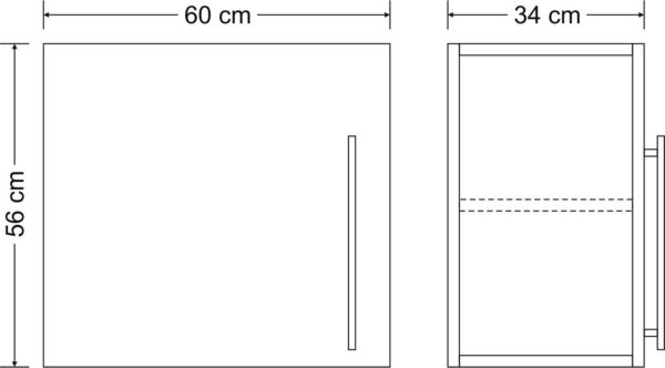 Hängeschrank Premiumline HSPL 60 H560 – Bild 11